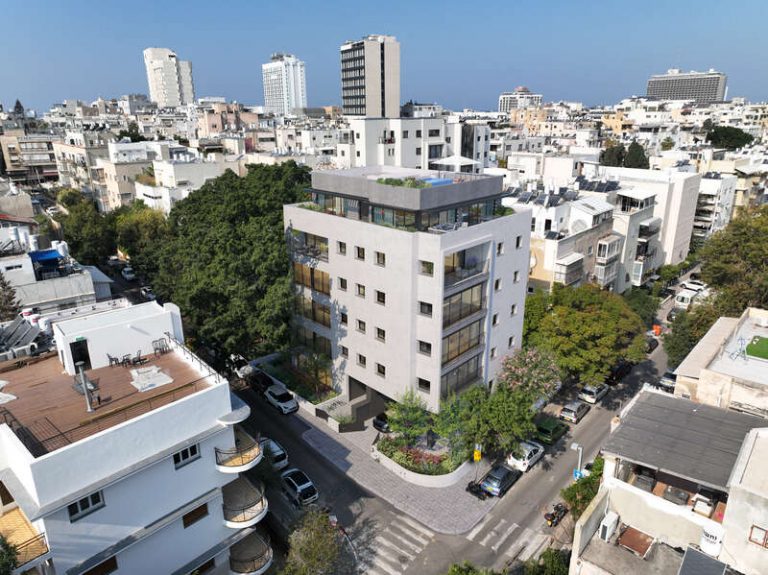 פרויקט תמ״א 38 ברחוב דב הוז בתל אביב
