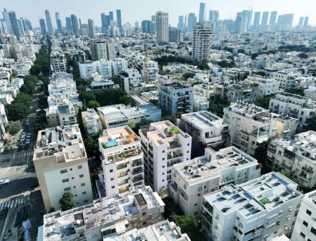 תמונות מפרויקט תמ״א 38 של חברת סיטי פלוס ברחוב דיזינגוף 191 בתל אביב